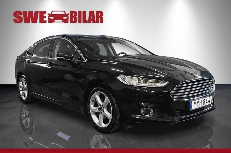 Begagnad Ford Mondeo Business Edition 160 HK (117 kW) 2017 Svart Halvkombi