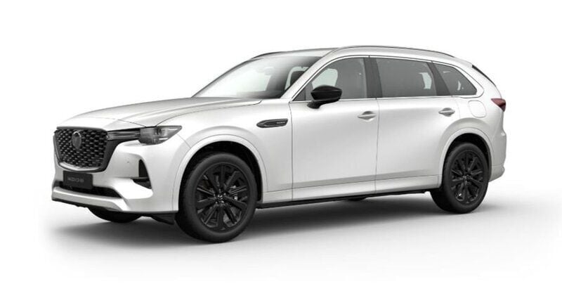 Vit Ny 2024 Mazda CX-80 Homura-Line SUV | 599 900 kr (Superpris) - Bild 1/4
