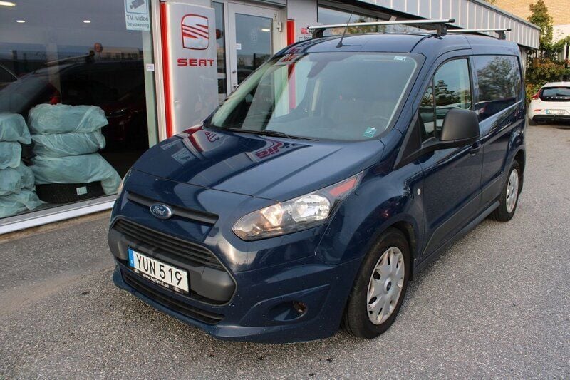 Blå Begagnad 2018 Ford Transit Van | 74 900 kr (Superpris) - Bild 1/4