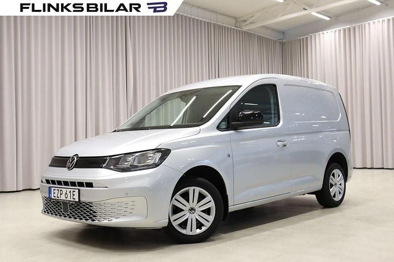 Silver (reflexsilver metallic) Begagnad 2024 VW Caddy Minibuss | 279 900 kr (Superpris) - Bild 1/4