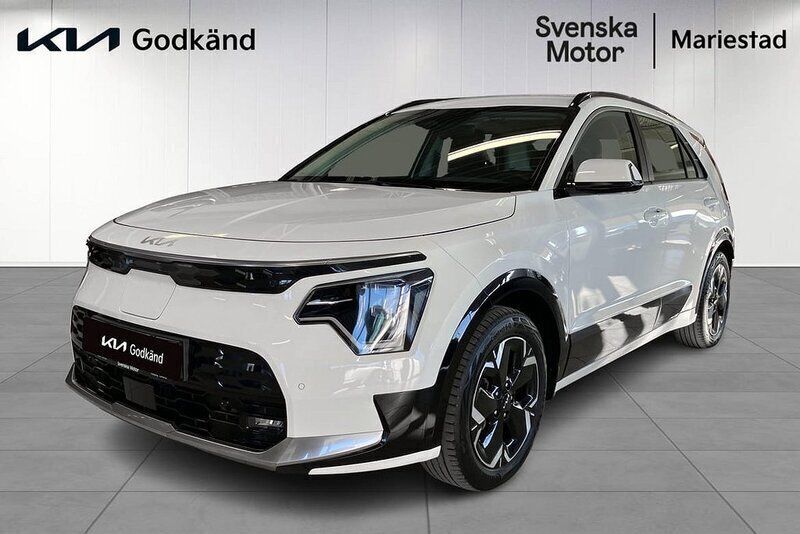 Vit Begagnad 2022 Kia e-Niro SUV | 339 500 kr (Lite dyr) - Bild 1/4