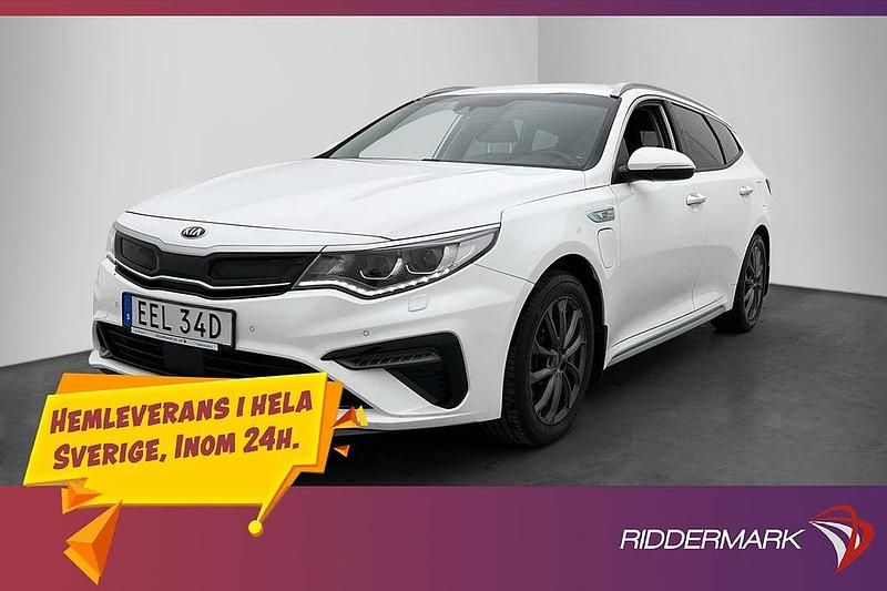 Begagnad Kia Optima Hybrid Sport 2020 Vit Sedan