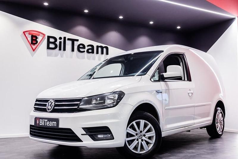 Begagnad VW Caddy 102 HK (75 kW) 2017 Vit Minibuss