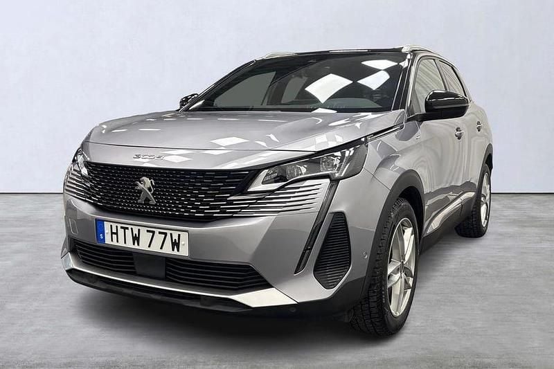 Grå Begagnad 2022 Peugeot 3008 GT SUV | 254 900 kr (Lite dyr) - Bild 1/4