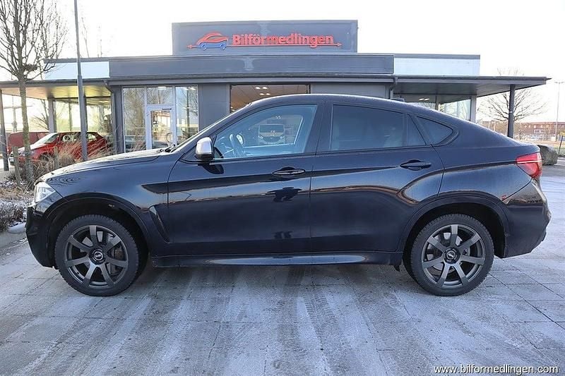 Begagnad BMW X6 M50 M Sport 381 HK (280 kW) 2015 Svart samma som bilen SUV