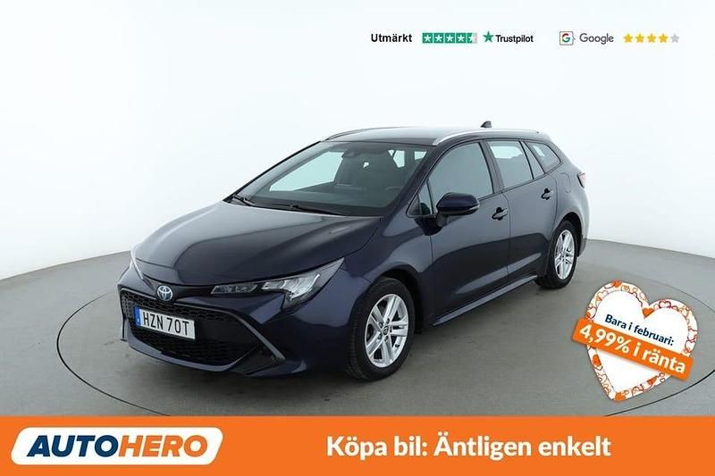 Begagnad Toyota Corolla 124 HK (91 kW) 2022 Mörkblå (blå) Kombi