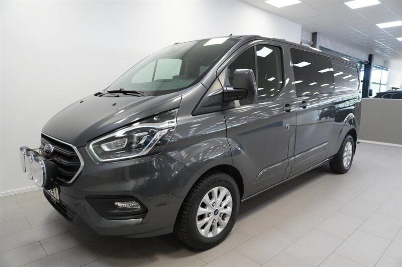Grå Begagnad 2020 Ford Transit Custom Van | 249 000 kr (Dyr) - Bild 1/4