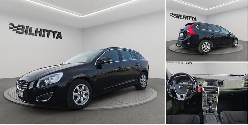 Svart Begagnad 2012 Volvo V60 Momentum Kombi | 65 900 kr (Bra pris) - Bild 1/4