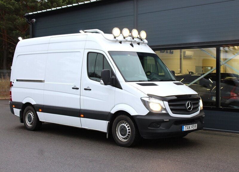 Vit Begagnad 2015 Mercedes Sprinter Van | 199 900 kr (Marknadspris) - Bild 1/4