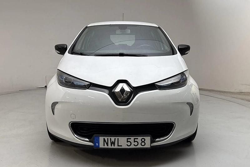 Vit Begagnad 2018 Renault Zoe Halvkombi | 104 900 kr (Marknadspris) - Bild 1/4