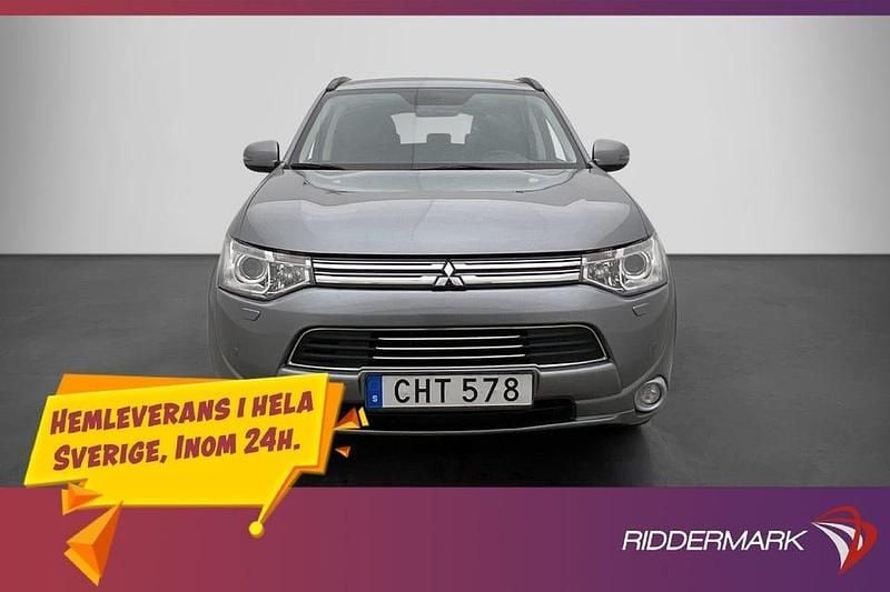 Begagnad Mitsubishi Outlander 203 HK (149 kW) 2014 Grå SUV