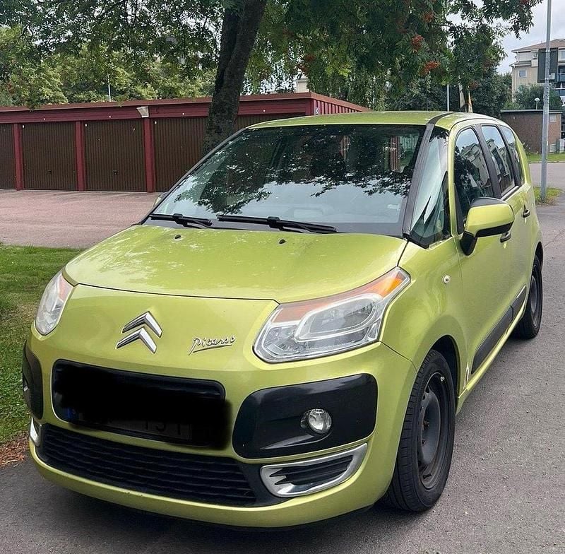 Gul Begagnad 2009 Citroën C3 Picasso Minibuss | 25 000 kr (Bra pris) - Bild 1/3