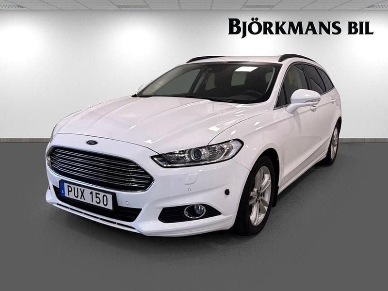 Vit Begagnad 2016 Ford Mondeo Kombi | 165 000 kr (Lite dyr) - Bild 1/4