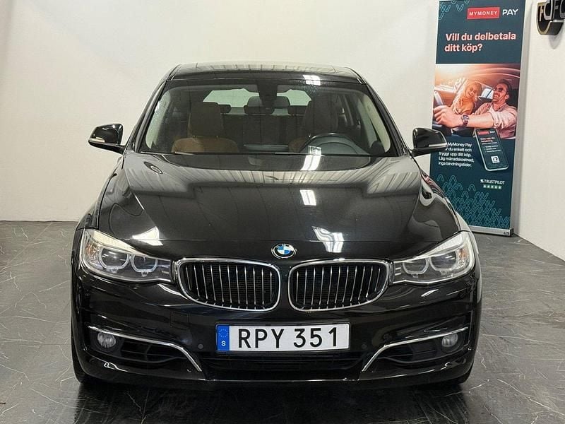 Begagnad BMW 335 Gran Turismo Luxury Line 306 HK (225 kW) 2013 Svart Halvkombi