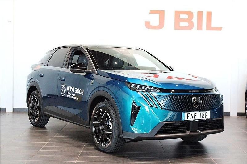 Blå (blå obsession) Begagnad 2025 Peugeot 3008 GT SUV | 379 900 kr - Bild 1/4