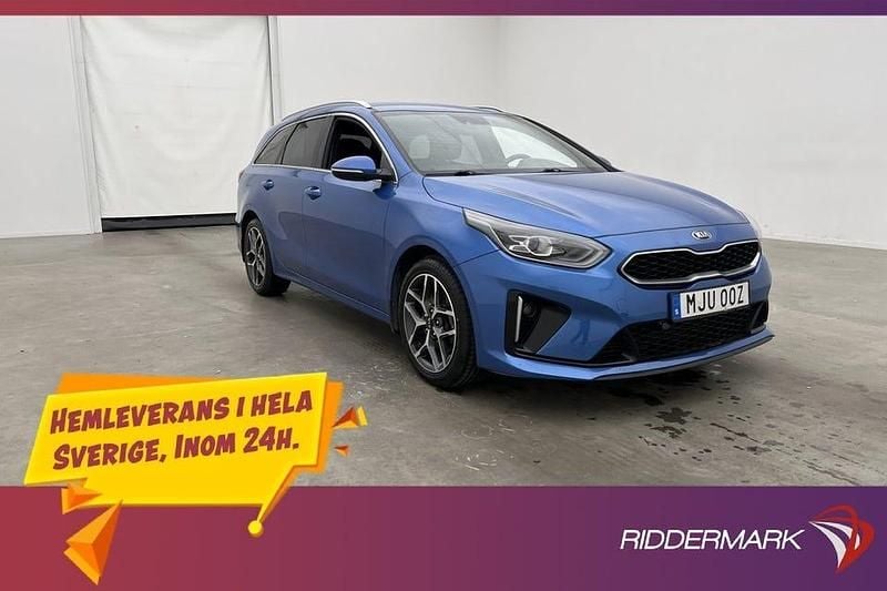 Blå Begagnad 2019 Kia Ceed Sportswagon GT-Line Kombi | 173 800 kr (Marknadspris) - Bild 1/3