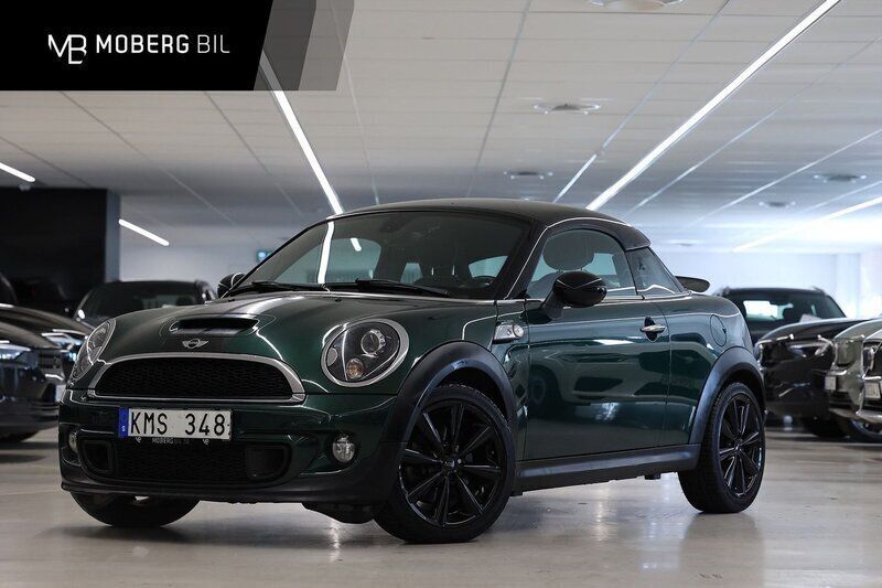 Grön Begagnad 2012 Mini Cooper S Coupé Chili Sportkupé | 149 900 kr - Bild 1/3