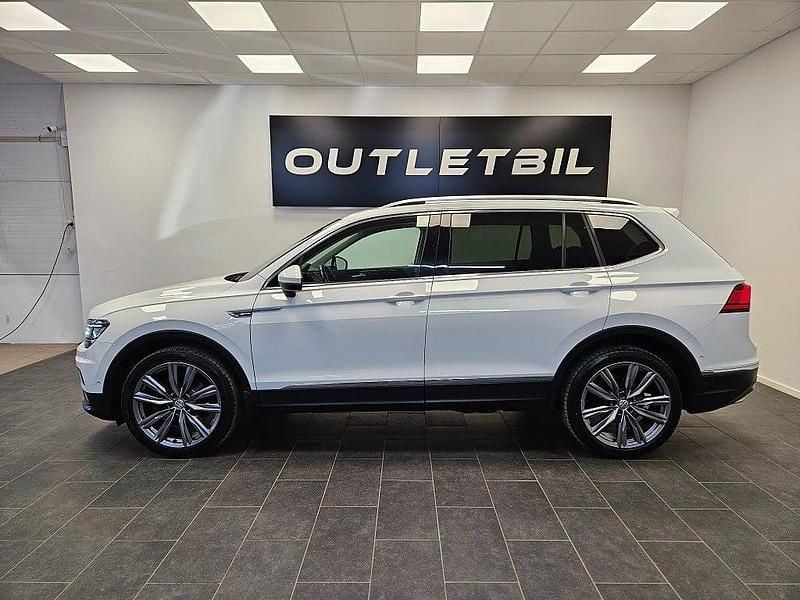 Begagnad VW Tiguan Allspace GT 200 HK (147 kW) 2017 Vit SUV
