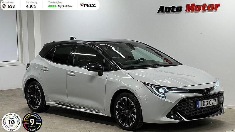 Grå Begagnad 2022 Toyota Corolla Halvkombi | 279 900 kr (Lite dyr) - Bild 1/4