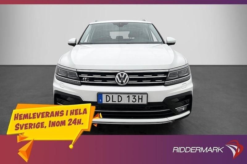 Begagnad VW Tiguan Allspace R-line 190 HK (139 kW) 2018 Vit SUV