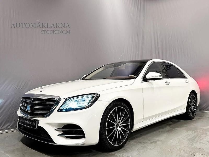 Begagnad Mercedes S400 AMG 340 HK (250 kW) 2018 Vit Sedan