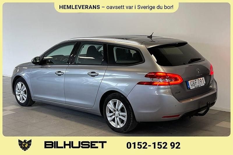 Begagnad Peugeot 308 120 HK (88 kW) 2015 Grå Kombi