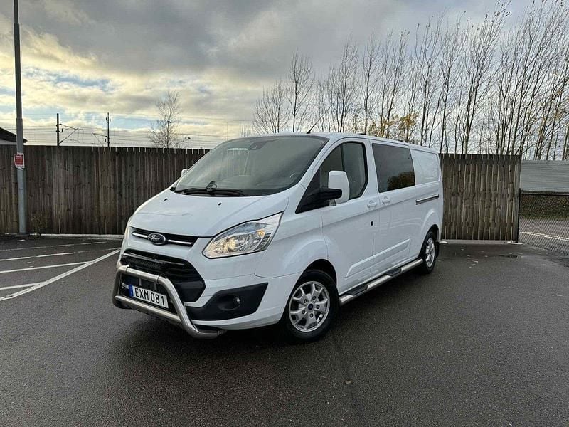 Vit Begagnad 2015 Ford Transit Custom Van | 125 000 kr (Dyr) - Bild 1/4