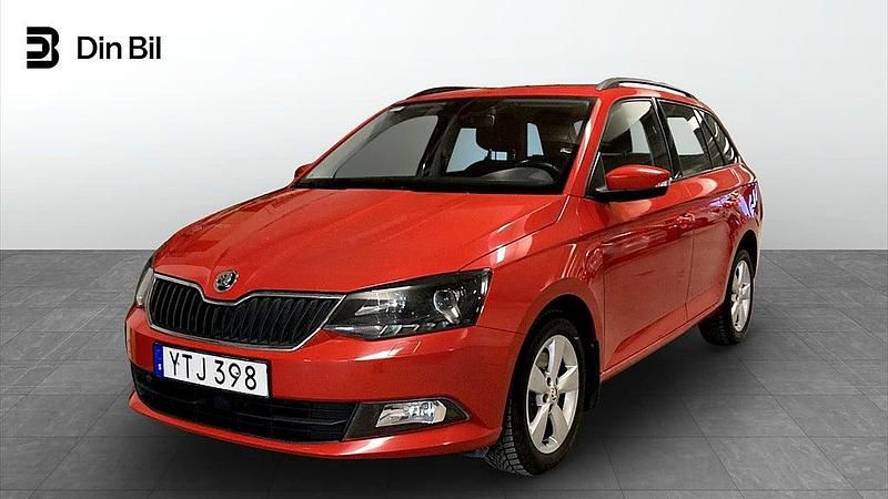 Röd Begagnad 2017 Skoda Fabia Style Kombi | 134 900 kr (Marknadspris) - Bild 1/4