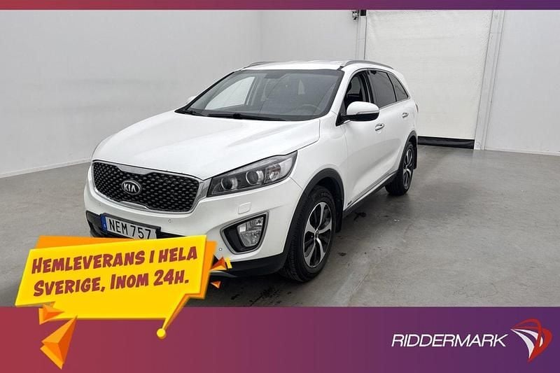 Vit Begagnad 2016 Kia Sorento SUV | 197 800 kr (Marknadspris) - Bild 1/3