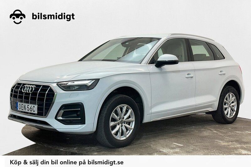 Vit Begagnad 2021 Audi Q5 Sport SUV | 407 900 kr (Marknadspris) - Bild 1/3