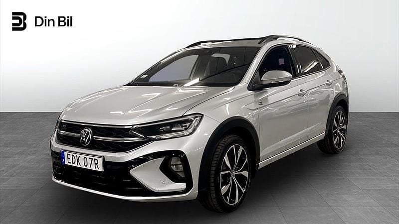 Reflex silver metallic Begagnad 2024 VW Taigo R-line SUV | 269 900 kr (Marknadspris) - Bild 1/4