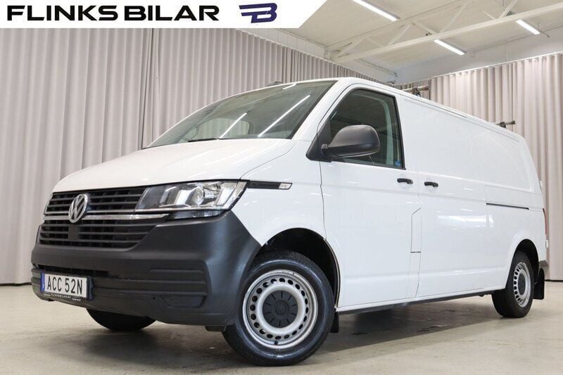 Vit Begagnad 2020 VW T6.1 Van | 239 900 kr (Marknadspris) - Bild 1/4