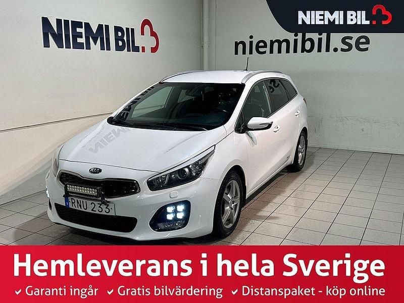 Vit Begagnad 2016 Kia Ceed Sportswagon GT-Line Kombi | 114 900 kr (Marknadspris) - Bild 1/3