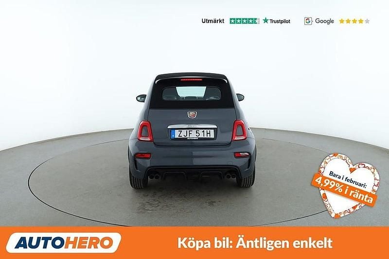 Begagnad Abarth 595C 147 HK (108 kW) 2021 Grå Cab