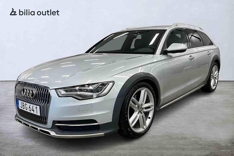 Begagnad Audi A6 Allroad 2014 Silver Kombi