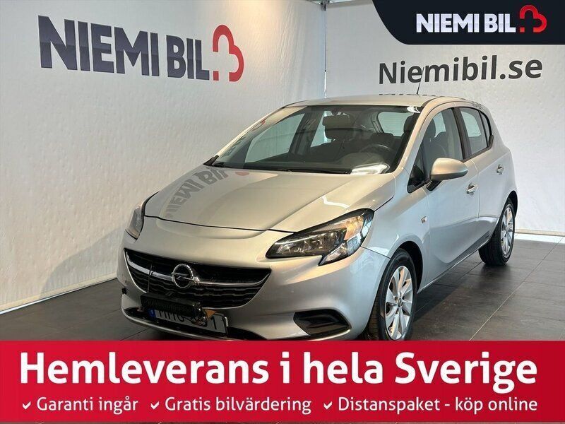 Grå Begagnad 2016 Opel Corsa Halvkombi | 69 900 kr (Dyr) - Bild 1/3