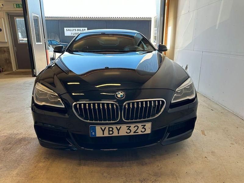Begagnad BMW 650 M Sport 451 HK (331 kW) 2016 Svart Sportkupé