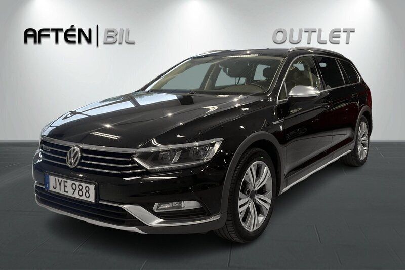 Svart Begagnad 2015 VW Passat Alltrack Kombi | 142 800 kr (Marknadspris) - Bild 1/3
