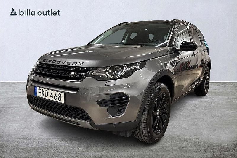 Grå Begagnad 2017 Land Rover Discovery Sport SUV | 199 000 kr (Bra pris) - Bild 1/4