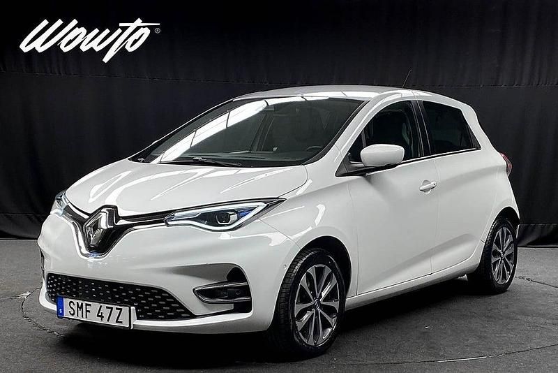 Vit Begagnad 2020 Renault Zoe Intens Halvkombi | 99 800 kr - Bild 1/3