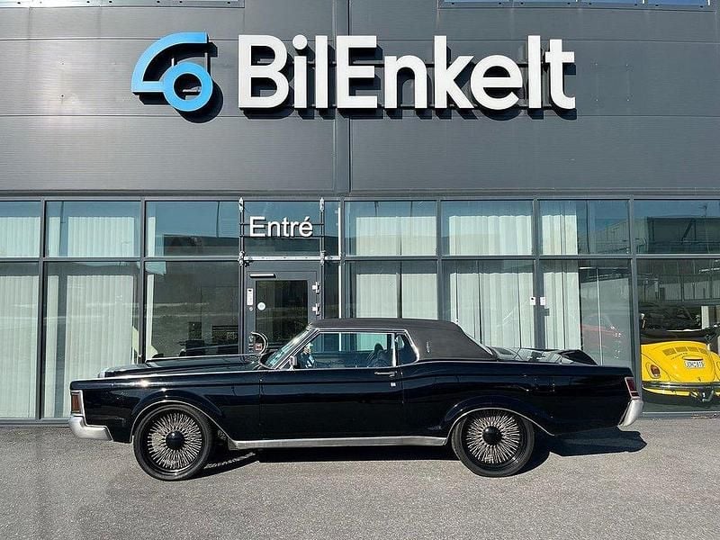 Svart Begagnad 1970 Lincoln Continental | 149 900 kr - Bild 1/4