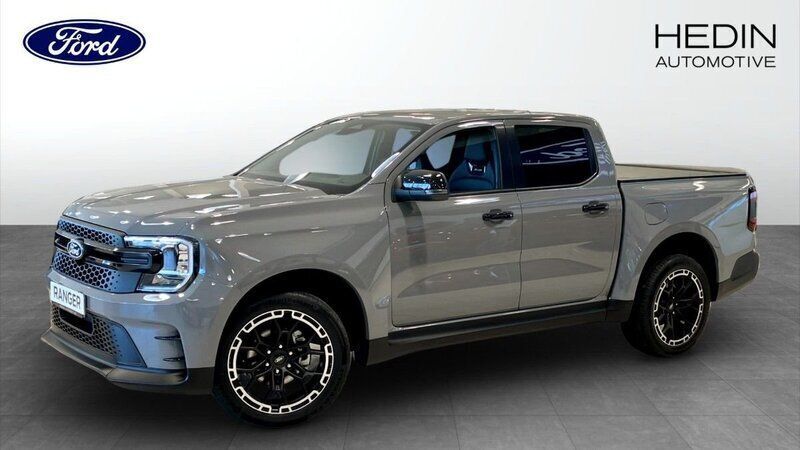 Grå (grey) Ny 2025 Ford Ranger Pickup | 933 500 kr - Bild 1/4