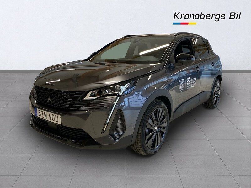 Grå Begagnad 2024 Peugeot 3008 GT SUV | 329 900 kr (Lite dyr) - Bild 1/4