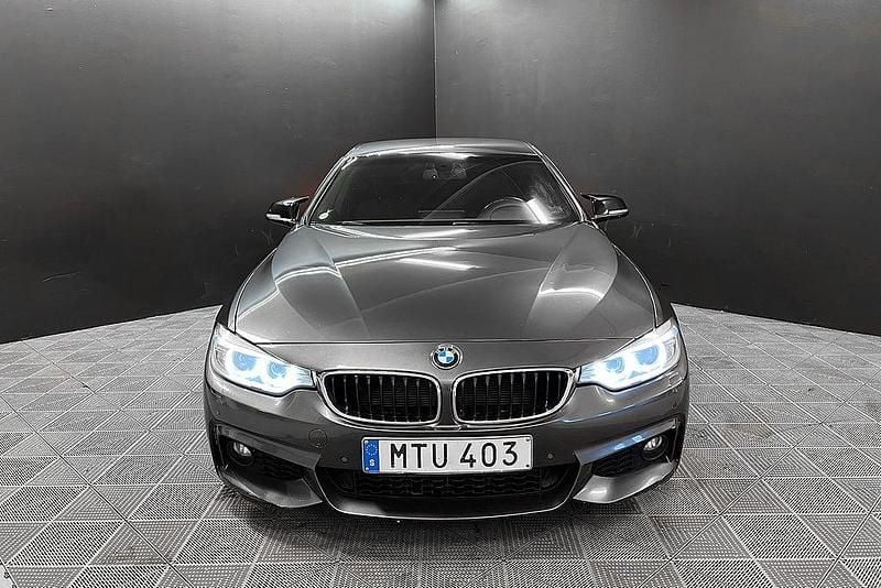 Begagnad BMW 420 M Sport 190 HK (139 kW) 2015 Grå Sportkupé