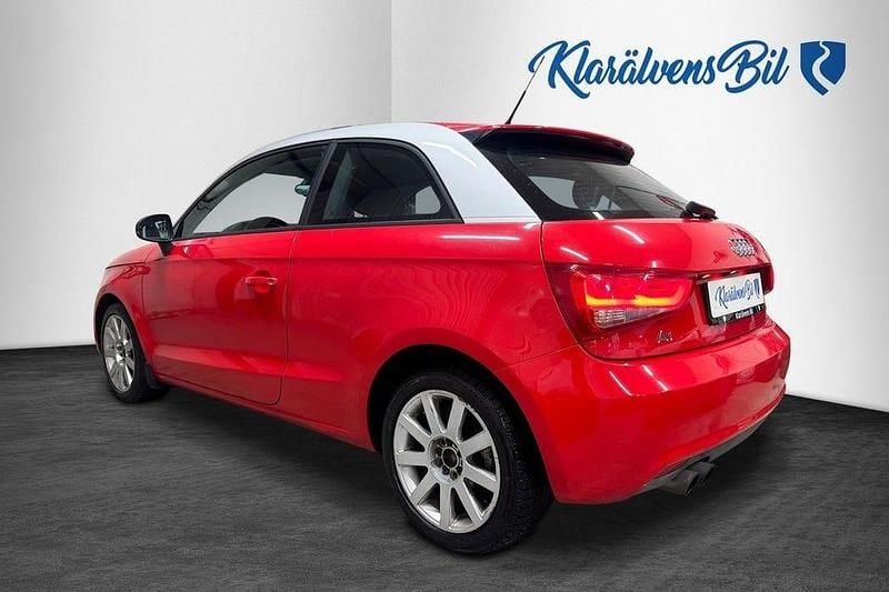 Begagnad Audi A1 122 HK (89 kW) 2010 Röd Halvkombi