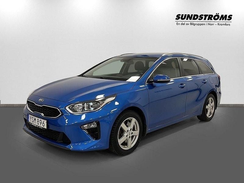 Blå Begagnad 2018 Kia Ceed Sportswagon Advance Kombi | 189 900 kr (Marknadspris) - Bild 1/4
