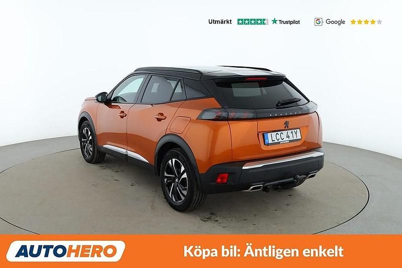 Begagnad Peugeot 2008 Allure 132 HK (97 kW) 2020 Orange SUV