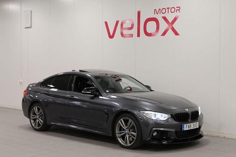 Grå Begagnad 2014 BMW 435 Gran Coupé M Sport Sportkupé | 279 900 kr (Lite dyr) - Bild 1/4