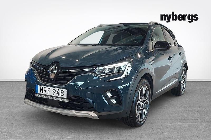 Blå Begagnad 2022 Renault Captur Intens SUV | 175 000 kr (Marknadspris) - Bild 1/4