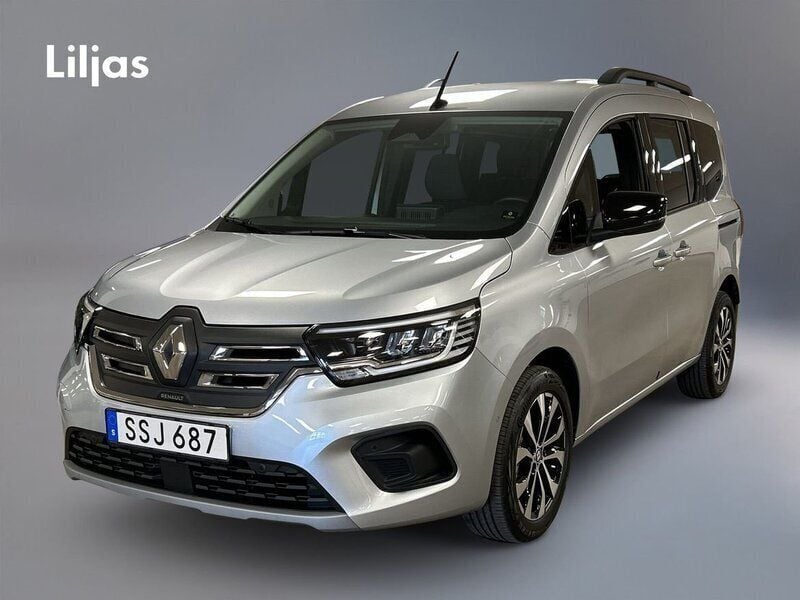 Grå Ny 2024 Renault Kangoo Minibuss | 319 000 kr - Bild 1/3